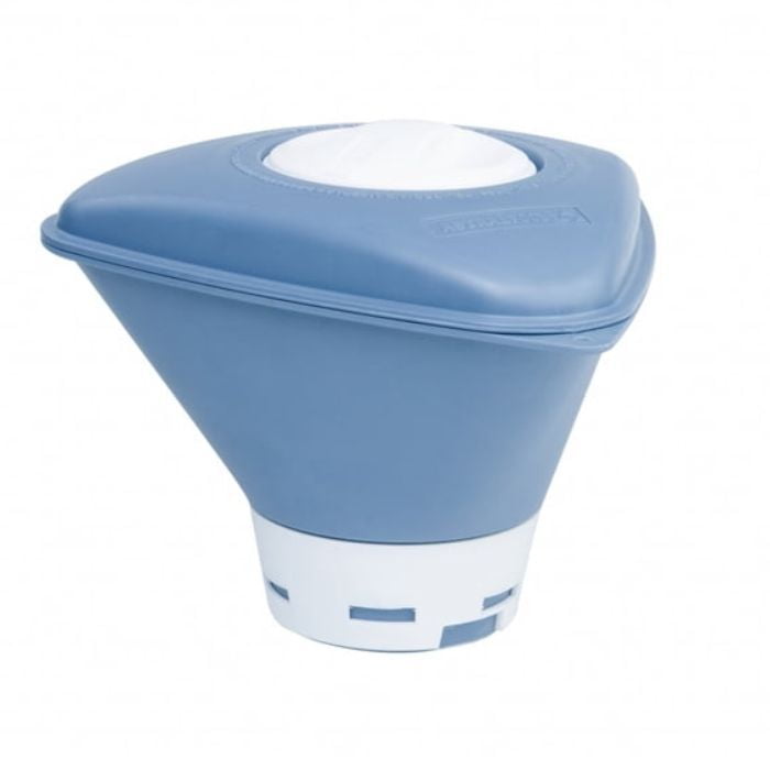 Floating Chlorine Dispenser | Blue and White Floating Chlorine Dispenser | Blue and White