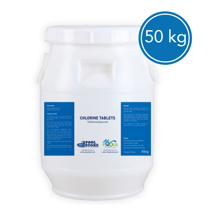 Chlorine Tablets | TCCA | 50 Kg Drum Chlorine Tablets | TCCA | 50 Kg Drum