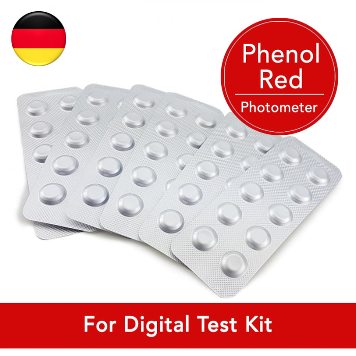 Phenol Red Photometer Reagent For pH Testing | Digital | 511772BT Phenol Red Photometer Reagent For pH Testing | Digital | 511772BT