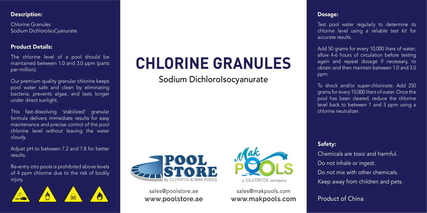 Chlorine Granules