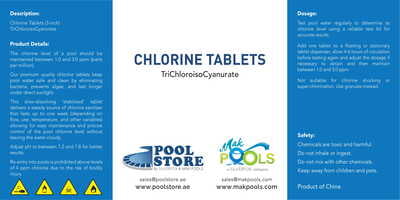 Chlorine Tablets 2kgs - TCCA Chlorine Tablets 2kgs - TCCA
