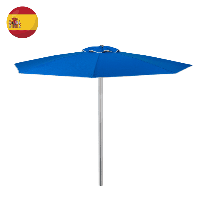 Pamela Sun Umbrella | Polyamide Stick | Blue Fabric | 200 cm Dia | PAP-20-PA-01/00 | Balliu Pamela Sun Umbrella | Polyamide Stick | Blue Fabric | 200 cm Dia | PAP-20-PA-01/00 | Balliu