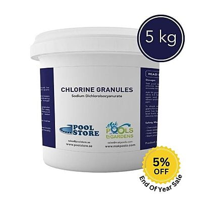 Chlorine Granules | SDIC | 5 Kg Bucket