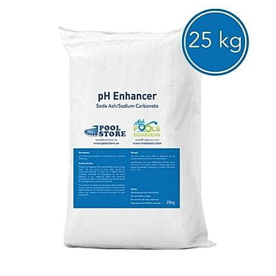 pH Enhancer | Soda Ash/Sodium Carbonate | 25 Kg Bag