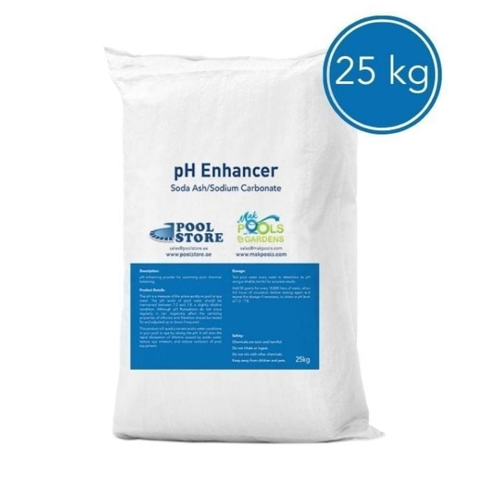 pH Enhancer | Soda Ash/Sodium Carbonate | 25 Kg Bag pH Enhancer | Soda Ash/Sodium Carbonate | 25 Kg Bag