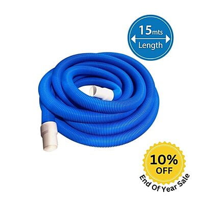 Pool Vacuum Hose | 15 Mtr | Blue | 50EN38M150311MAR