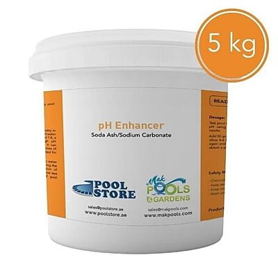 pH Enhancer | Soda Ash/Sodium Carbonate | 5 Kg Bucket