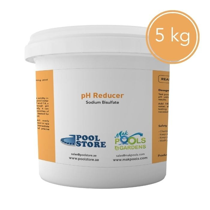 pH Reducer | 5 Kg: Bucket | White | HS Code: 28362000 | Brand: Generic | Origin: China