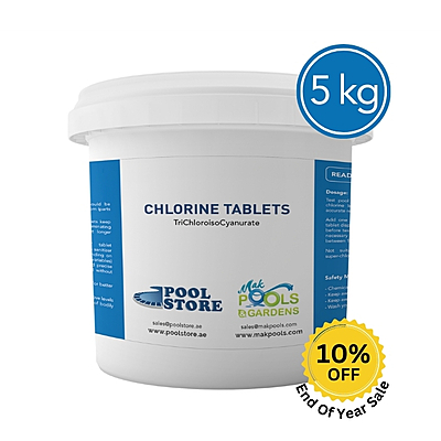Chlorine Tablets | TCCA | 5 Kg Bucket