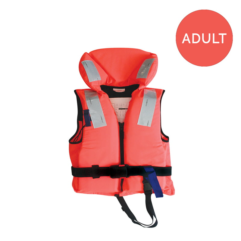 Adult Life Jacket - Size M/L/XL (40-120kg) | HS Code 63072000