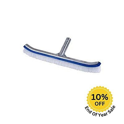 Delux Pool Brush with Nylon Bristles and Aluminum Handle