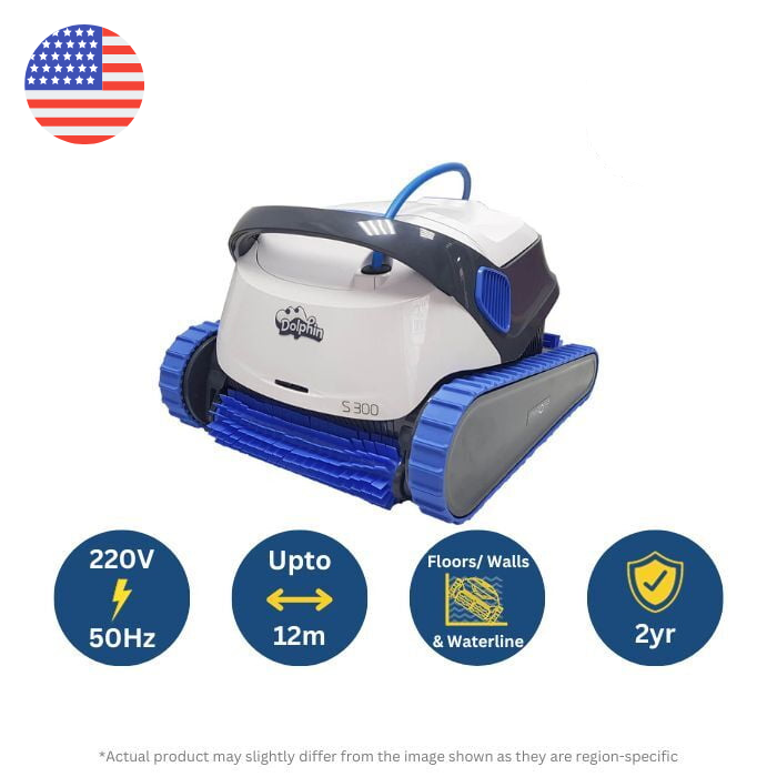 Dolphin S300 Pool Cleaner | 99996221-IL Dolphin S300 Pool Cleaner | 99996221-IL