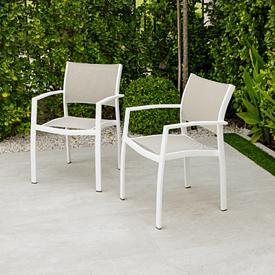 Etna Chair With Arms | White | Ash Fabric | ETS-B/BLT-38/00 | Balliu