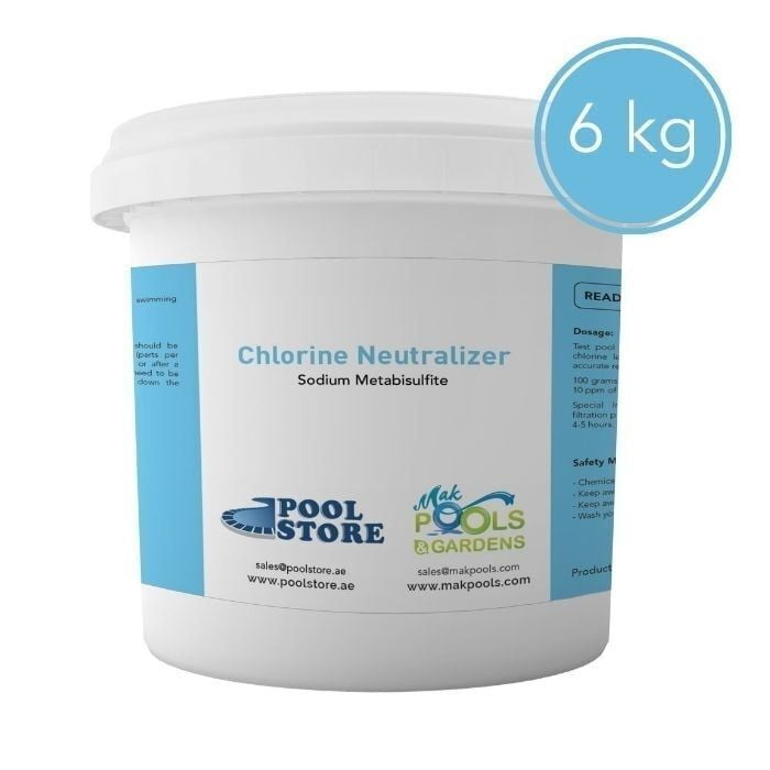 Chlorine Neutralizer | Sodium Metabisulfite | 6 Kg Bucket