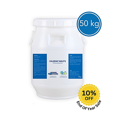 Chlorine Tablets | TCCA | 50 Kg Drum