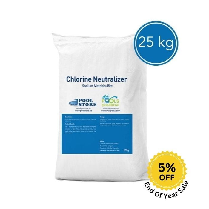 Chlorine Neutralizer | Sodium Metabisulfite | 25 Kg Bag