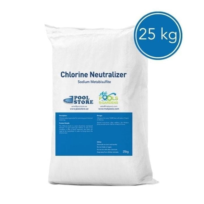 Chlorine Neutralizer | Sodium Metabisulfite | 25 Kg Bag