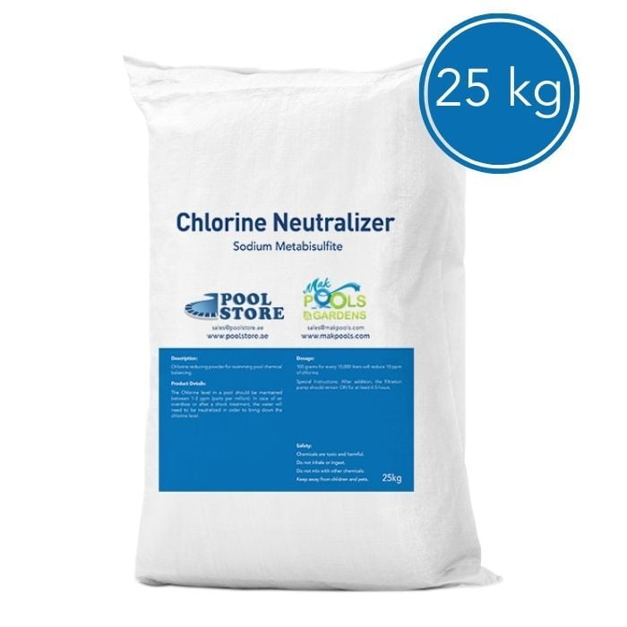 Chlorine Neutralizer | 25 Kg Bag | HS Code: 28321000 | Brand: Generic | Origin: China
