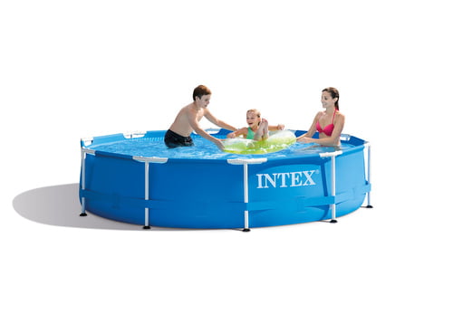Intex Pool Round Matel Frame Set 10ft (305x76) - 28202 Intex Pool Round Matel Frame Set 10ft (305x76) - 28202