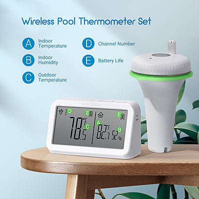 Pool Thermometer Wireless | IBS-P02R | Brand: INKBIRD Pool Thermometer Wireless | IBS-P02R | Brand: INKBIRD