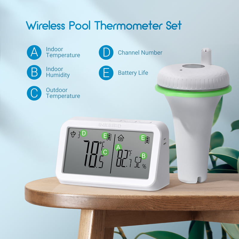 Pool Thermometer Wireless | IBS-P02R | Brand: INKBIRD