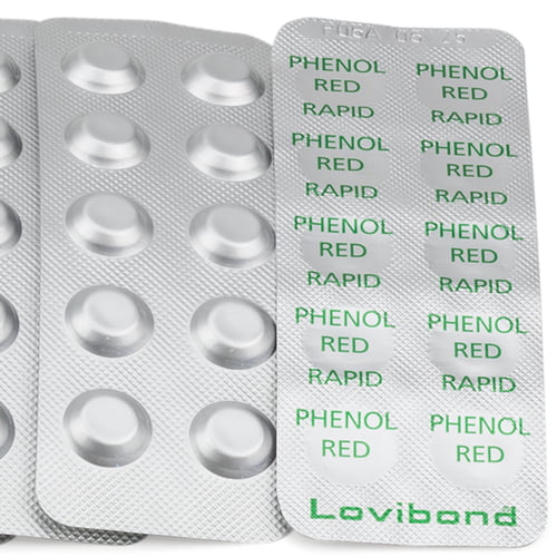 Reagent Phenol Red Rapid Manual pH Testing Tablets - 511792BT