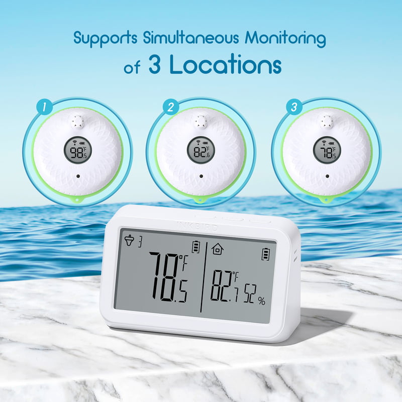 Pool Thermometer Wireless | IBS-P02R | Brand: INKBIRD