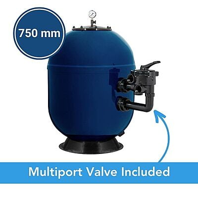 Pacific Side-Mounted Sand Filter | 750 mm | FDPA750TT01