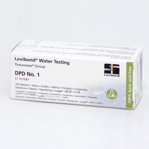 Reagent DPD1 Photo Digital Chlorine Testing Tablets - 511050BT