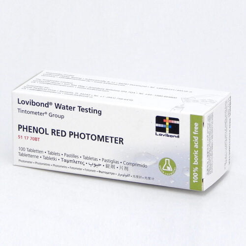 Reagent Phenol Red Photo pH Testing Tablets - 511770BT Reagent Phenol Red Photo pH Testing Tablets - 511770BT