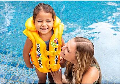 Pool School Deluxe Swim Vest | 58660 | Intex Pool School Deluxe Swim Vest | 58660 | Intex