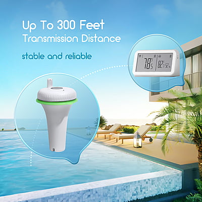 Pool Thermometer Wireless | IBS-P02R | Brand: INKBIRD Pool Thermometer Wireless | IBS-P02R | Brand: INKBIRD