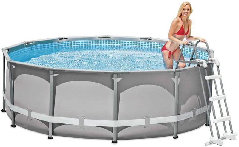 Intex Pool Ladder W/Removable Steps (91 to 107cm) - 28072 Intex Pool Ladder W/Removable Steps (91 to 107cm) - 28072