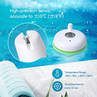 Pool Thermometer Wireless | IBS-P02R | Brand: INKBIRD Pool Thermometer Wireless | IBS-P02R | Brand: INKBIRD