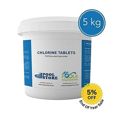 Chlorine Tablets | TCCA | 5 Kg Bucket