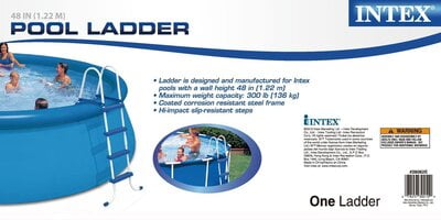 Intex Pool Ladder 122cm - 28062 Intex Pool Ladder 122cm - 28062