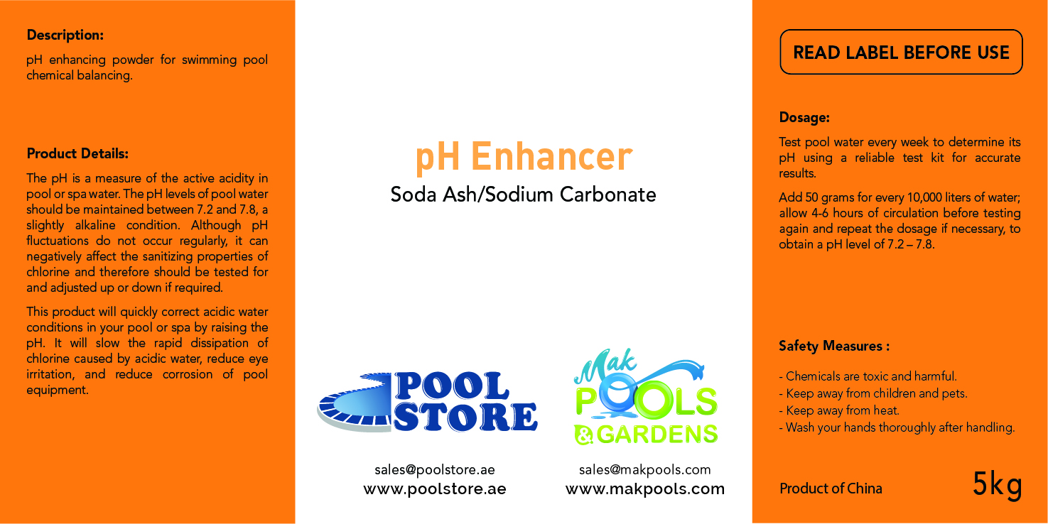 pH Enhancer | 5 Kg Bucket | HS Code: 28362000 | Brand: Generic | Origin: China