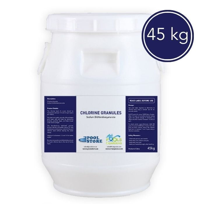 Chlorine Granules SDIC | 45 Kg Drum | HS Code: 29336900 | Brand: Generic | Origin: China Chlorine Granules SDIC | 45 Kg Drum | HS Code: 29336900 | Brand: Generic | Origin: China