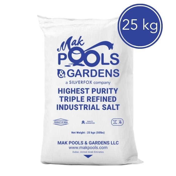 Pool Salt | 25 Kg Bag | HS Code: 25010010 | Brand: Generic | Origin: India