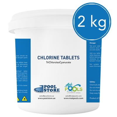 Chlorine Tablets 2kgs - TCCA