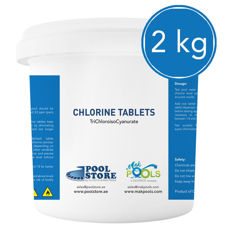 Chlorine Tablets 2kgs - TCCA Chlorine Tablets 2kgs - TCCA