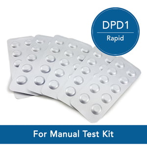 Reagent DPD1 Rapid Manual Chlorine Testing Tablets - 511312BT