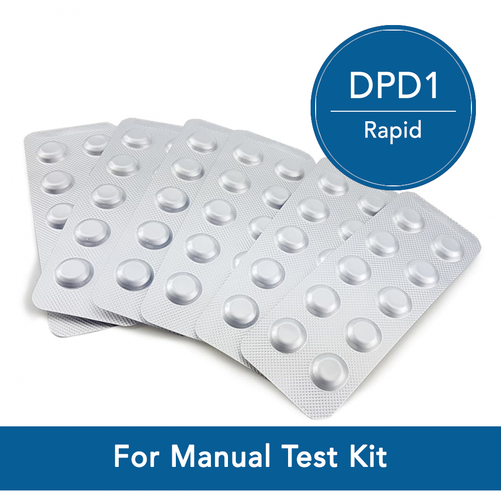 Pallintest/Lovibond DPD1 X 250 Test Tablets – 4-in-1 Chlorine Test Strips Kit For Pools