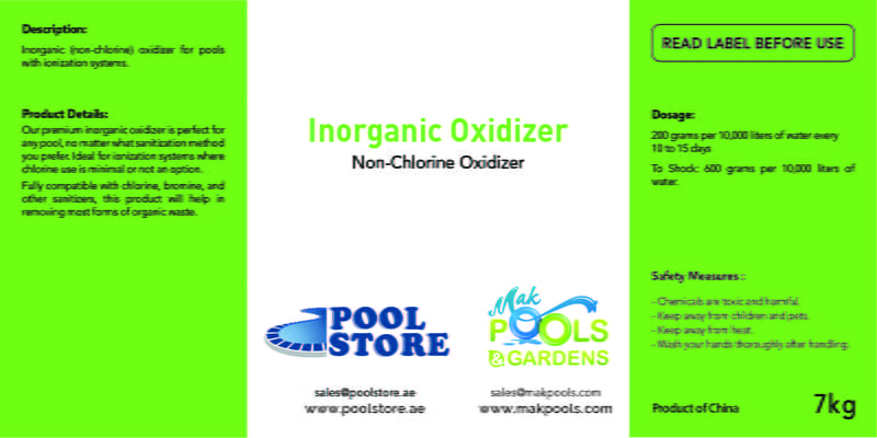 Inorganic Oxidizer | 7 Kg Bucket | HS Code: 28362000 | Brand: Generic | Origin: UAE