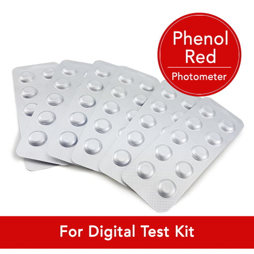 Reagent Phenol Red Photo Digital pH Testing Tablets - 511770BT