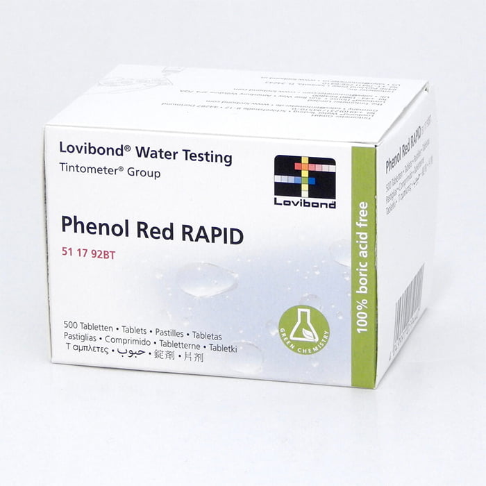 Phenol Red Rapid pH Testing Water Testing Kit PoolStore.ae