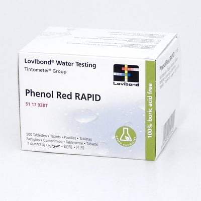 Reagent Phenol Red Rapid Manual pH Testing Tablets - 511792BT | HS Code-38220000