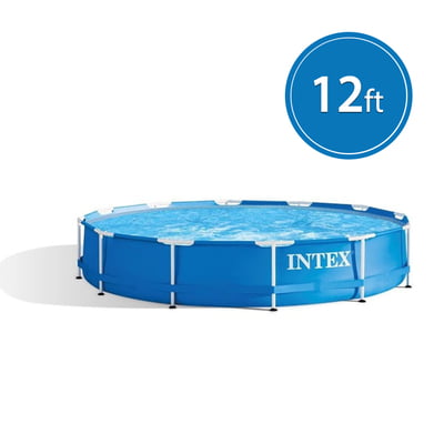 Intex Pool Round Metal Frame Set 12ft (366X76) - 28212