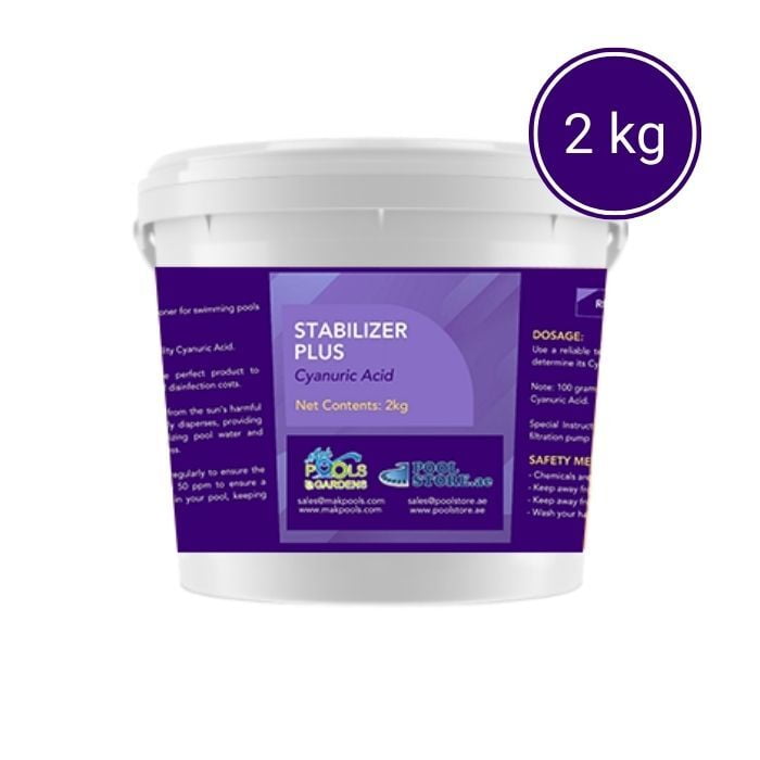 Stabilizer Plus | Cyanuric Acid | 2 Kg Can