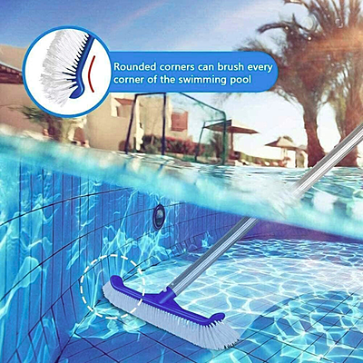 Standard Curved Pool Brush 18 inch | T479 | PRO POOL PRO